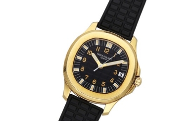 Patek Philippe Reference 5065 Aquanaut | A yellow gold automatic wristwatch with date, Circa 2005