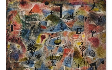 Paul Klee Landschaft mit dem Galgen (Landscape with Gallows)