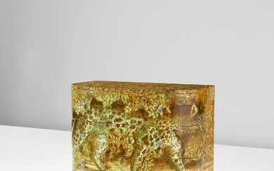 Piero Fornasetti, Early 'Leopardo' chest of drawers