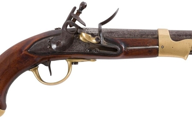 Pistolet à silex de cavalerie modèle An IX.... - Lot 17 - Ader