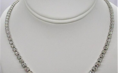 Platinum and Approx 18.00ct Diamond Necklace
