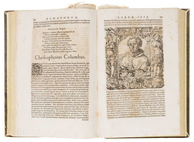 Portraits.- Giovio (Paolo) Elogia virorum literis illustrium, Basel, Petrus Perna, 1577.