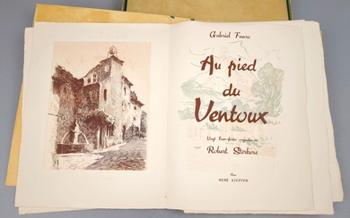 [Provence]. FAURE (Gabriel). Au pied du Ventoux.... - Lot 17 - Richard Maison de ventes