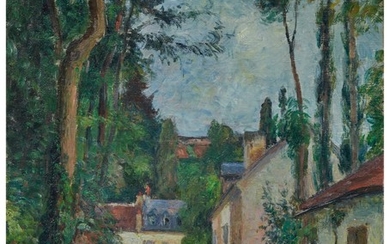 RUE DU FOND-DE-L'HERMITAGE, PONTOISE, Camille Pissarro