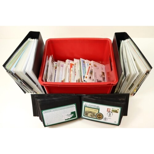 Red crate with a comprehensive collection of Railway Letter ...