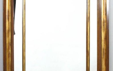 Regency-style Mahogany Gilt Mirror