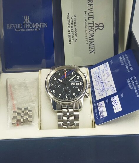 Revue Thommen - Automatic - Airspeed -Xlarge - NO RESERVE PRICE - 16051 - Men - 2011-present
