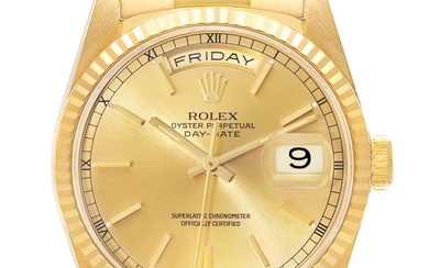 Rolex President Day-Date Yellow Gold