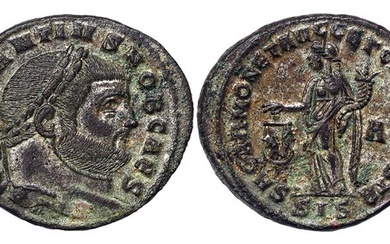 Roman Coins, Empire, Constantius I Chlorus (293-305 AD) - VF/A.XF