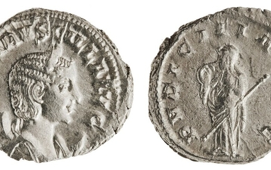Roman Imperial. Herennia Etruscilla, Augusta (249-251). AR Antoninianus. 4.6 gms. Diademed bust...