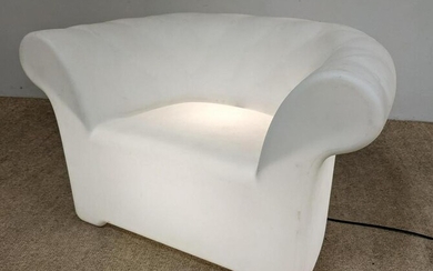 SERRALUNGA Light Up Seat Plastic Lounge Chair. DESIGN W