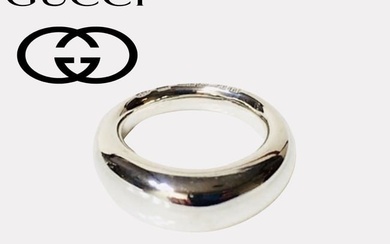 STERLING SILVER DOME RING MARKED GUCCI Made in ITALY 925 Stunning Gucci Sterling Silver Statement
