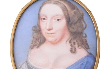 Samuel Cooper (British 1609 - 1672), A lady, wearing white dress