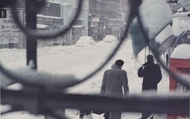Saul LEITER (1923-2013) - New York Under The Snow, 1950s