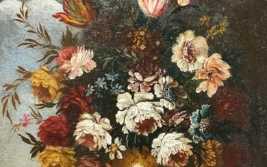Scuola italiana del XVIII secolo - Vaso di fiori