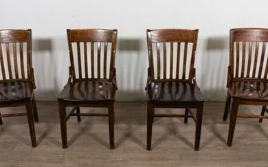Set of 4 Arts and Crafts Style Jasper Chairs