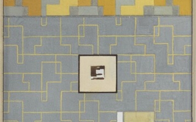 Set of Ten Studies for Interiors, Eugène Freyssinet