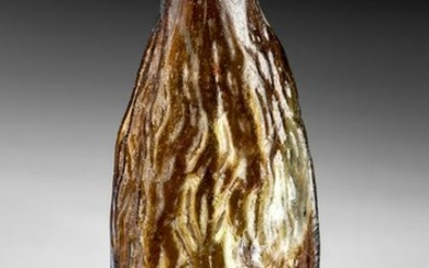 Sidonian Mold-Blown Glass Date Bottle