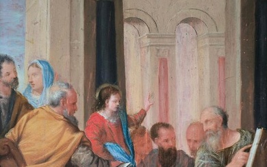 Simon Vouet (1590-1649), Circle of - Christ among the Doctors