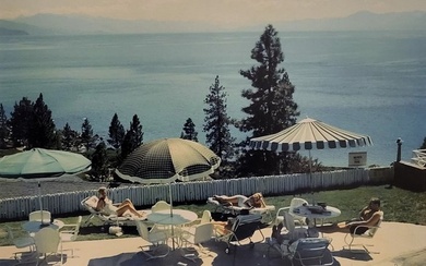 Slim Aarons (1916-2006) - Relaxing at Lake Tahoe