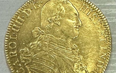 Spain. Carlos IV (1788-1808). 8 Escudos 1803 Santa Fe de Nuevo Reino