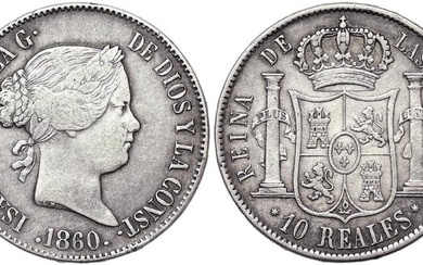 Spain, Kingdom, Isabel II (1833-1868) - VF