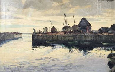 Stefanoff, Christo - "Port-Daniel" - 1960