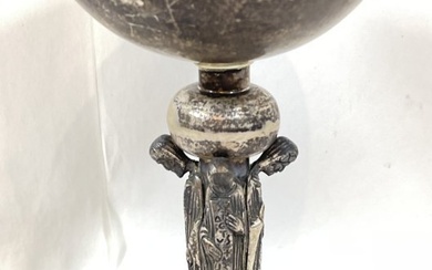 Sterling Silver Chalice with Figures