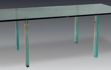 Tavolo modello Teso, designer Renzo Piano per Fontana Arte