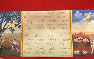 Thai manuscript - Paper - Thailand - Mid 19th century