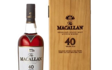 The Macallan 40 Year Old 2017 Release 44.0 abv NV (1 BT70)