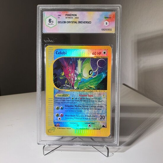The Pokémon Company - Pokémon - Graded Card Celebi Crystal Reverse Holo Skyridge 145/144