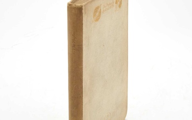 The first edition of Wilde's De Profundis, the limited issue