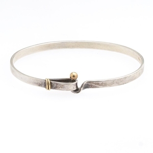 Tiffany & Co. Gold and Sterling Silver Bangle