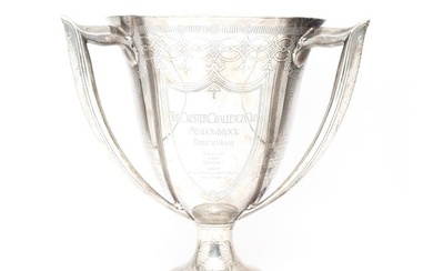 Tiffany & Co. Sterling Silver Horse Racing Trophy