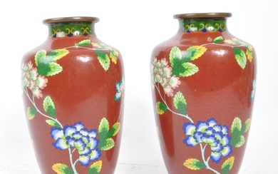 Two matching 20th Century Republic period export enamel Chin...
