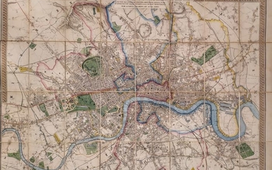U.K., London; Rees Davis, Benjamin - Davies's map of the British metropolis - 1848