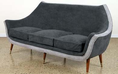 UPHOLSTERED SOFA MANNER OF ADRIAN PEARSALL C.1950