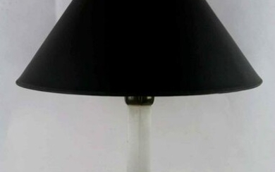 VINTAGE SOLID ALABASTER LAMP