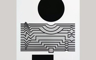 Victor Vasarely (1906-1997) - Luth