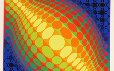 Victor Vasarely (b. Pecs 1908, d. Paris 1997) Untitled. Signed Vasarely, 48/250....