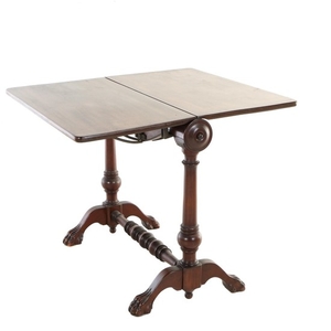 Victorian Mahogany Sutherland Table, Second Half 19th Century