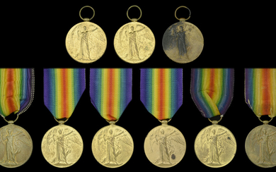 Victory Medal 1914-19 (9) (Ply-19137 Pte. C. G. Newland. R.M.L.I.; 606 Pte....