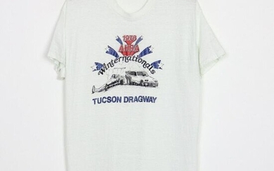 Vintage 1978 AHRA Winter Nationals Tucson Dragway Shirt