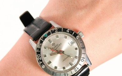 Vintage 60's Zodiac Aerospace GMT Watch 35mm