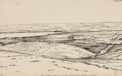 WILLIAM ST. JOHN HARPER Collection of approximately 20 pen and ink, pencil and...