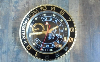 Wall Clock Rolex Yacht Master 11 /dealer clock