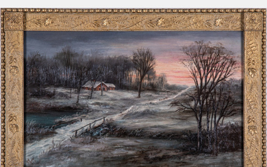 William Coventry Wall, (1810-1886) - Winter Landscape
