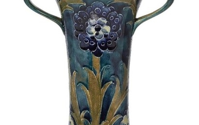 William Moorcroft (1872-1945), a twin-handled ceramic vase...