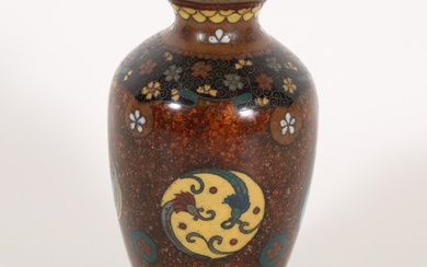 iGavel Auctions: Japanese Cloisonne Vase, c. 1900 CAC1